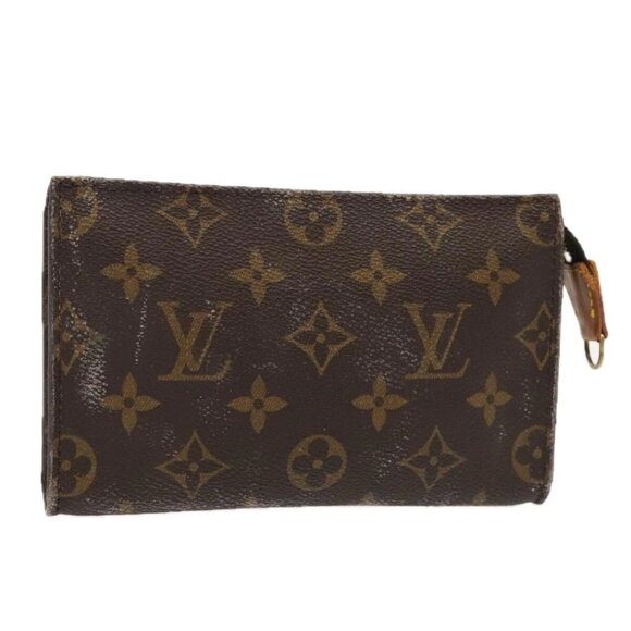 LOUIS VUITTON Monogram Bucket PM Accessory Pouch LV Auth 87788 - Picture 1 of 16
